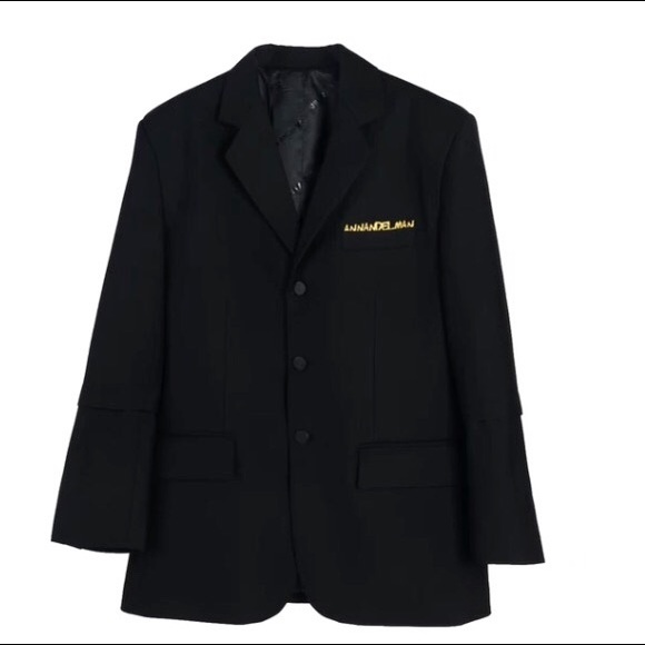 ANN ANDELMAN
Oversized Blazer Jacket Black - Picture 2 of 7